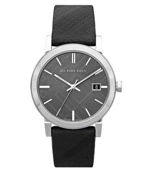 authentic burberry heritage city men unisex leather band watch bu9024|Burberry Heritage Wristwatches for sale .